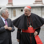 Bischofskonferenz, Sommervollversammlung 13.-15.6. 2016, Mariazell, Besuch von Bundespräsident Heinz Fischer (14.6.2016)