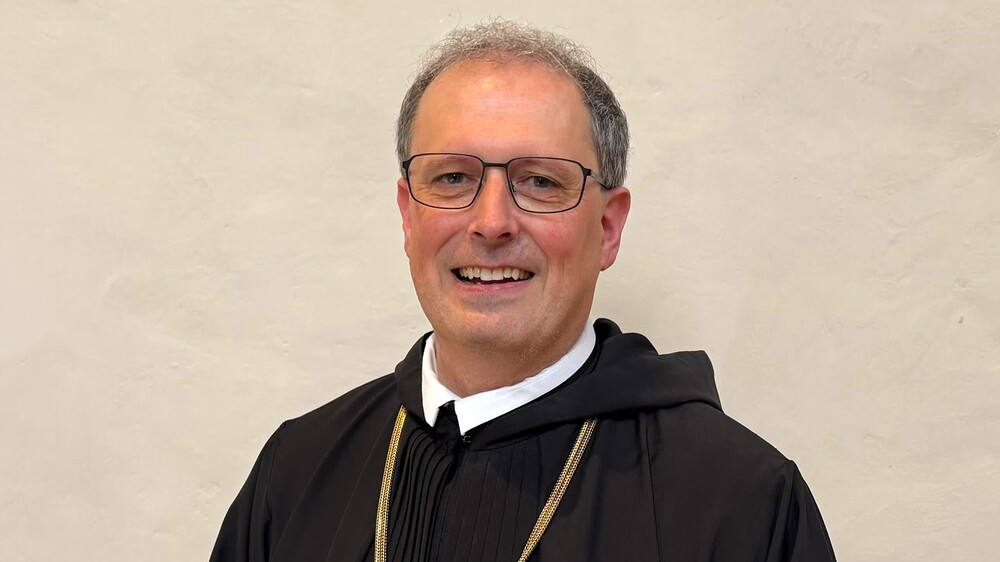 Alfred Eichmann, neuer Abt von Stift Lambrecht / St. Lambrecht Neuer Abt Eichmann will St. Lambrecht als 'Energiequelle' stärken