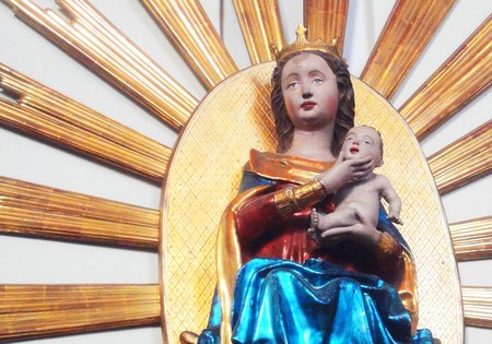Madonnenstatue