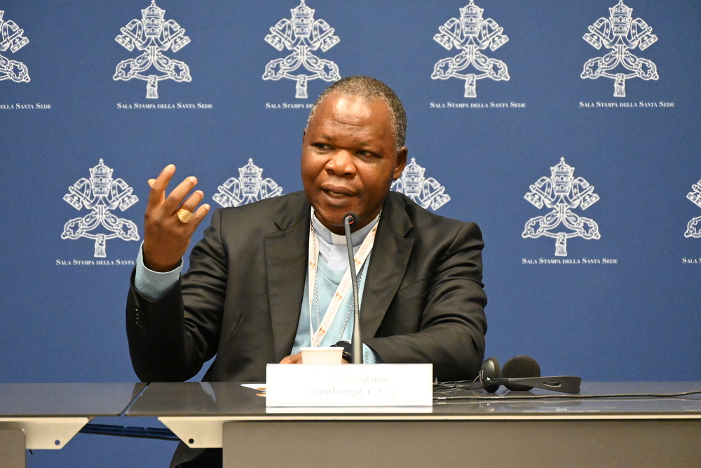 Kardinal Dieudonne Nzapalainga - Erzbischof von Bangui/Zentralafrikanische Republik / Kathpress/Paul Wuthe Persönlichkeiten des Konklaves: Kardinal Dieudonné Nzapalainga