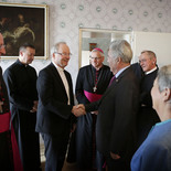 Bischofskonferenz, Sommervollversammlung 13.-15.6. 2016, Mariazell, Besuch von Bundespräsident Heinz Fischer (14.6.2016)