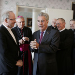 Bischofskonferenz, Sommervollversammlung 13.-15.6. 2016, Mariazell, Besuch von Bundespräsident Heinz Fischer (14.6.2016)