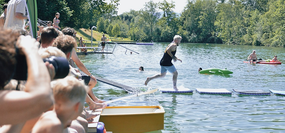 'Walk on Water Challenge' in Hohenems / Katholische Kirche Vorarlberg / Corinna Peter 'Denk Dich Neu': Kirchliche Jugendinitiative startet in Festivalsommer